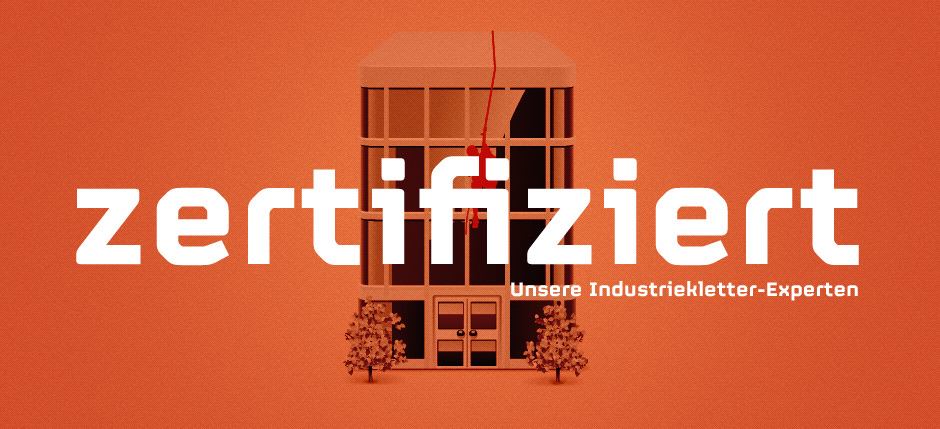 Zertifiziert – Bildmotiv für die Industriekletter-Experten
